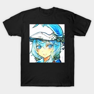 Colorfull anime girl T-Shirt